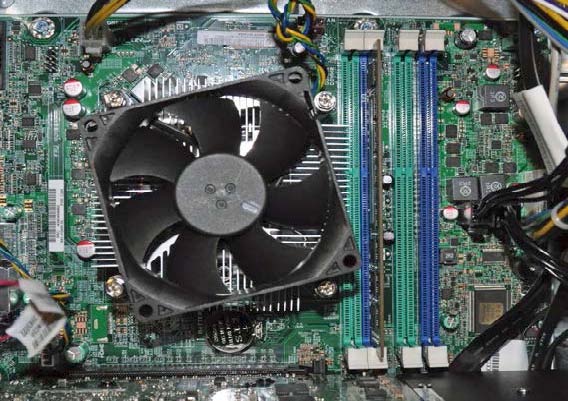 The clean and capable P300 motherboard. (Source: Jon Peddie Research)