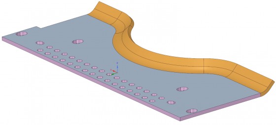 A new Swept Walls command makes quick work of placing and editing 3D curved walls in SpaceClaim. (Source: Ansys)