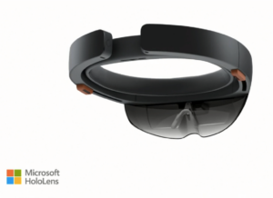 Microsoft's HoloLens is a see through augmented reality device. 