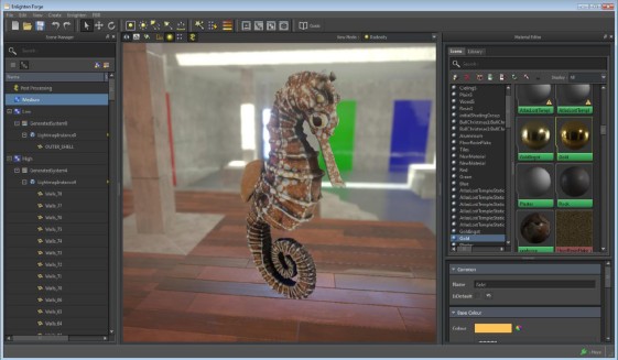 Enlighten 3 with Forge is designed to put comprehensive lighting for game development into the hands of artists. (Source: Geomerics/ARM)