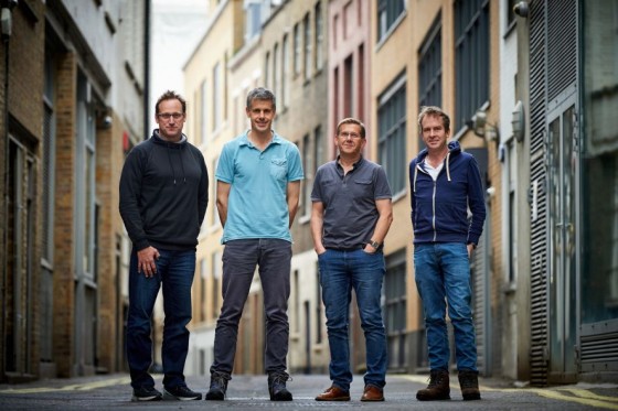 The Foundry leadership team (l-r): Brad Peebler, Bill Collis, Nic Humphries, and Simon Robinson. (Source: The Foundry/HgCapital)