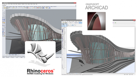 A new low-level link makes it possible for ArchiCAD users to import Rhino models. (Source: Graphisoft)