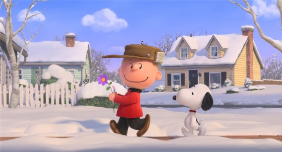 Charlie Brown and Snoopy grace the silver screen for the first time in The Peanuts Movie. (Source: Blue Sky Studios)