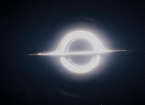 The computer generated graphics in Interstellar were possible due to new research on the visualization of black holes. (Source: Double Negative)