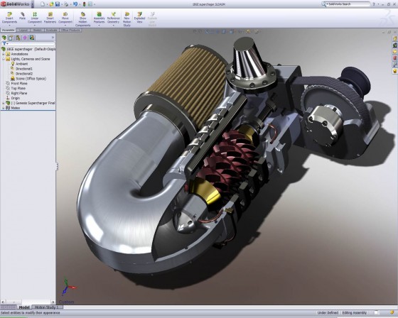 SPECaps’s new benchmark for SolidWorks 2015 tackles a wider variety of graphics challenges than previous versions (Source: DS SolidWorks)