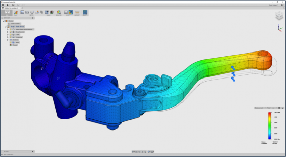 Autodesk adds simulation to Fusion 360. (Source: Autodesk)