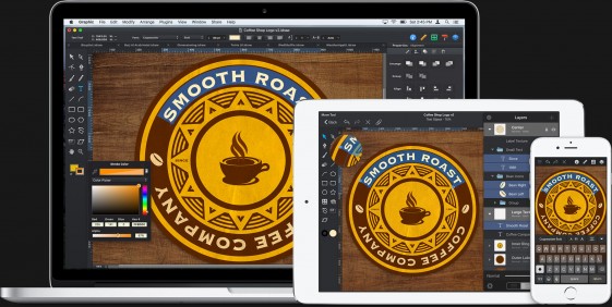 Autodesk Graphic is available in specific apps for Apple Mac, iPad, and iPhone. (Source: Autodesk)