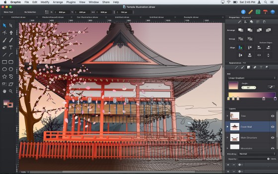 New Autodesk Graphic is designed to be used across all devices in the Apple universe as a tool for technical illustration. (Source: Autodesk)