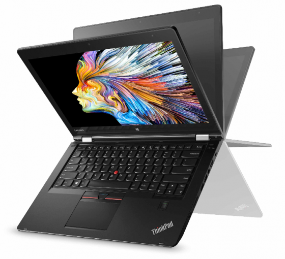 Lenovo stretches the definition of "workstation" today with the announcement of a new entry in the mobile workstation sweepstakes, a model of their Yoga touch-and-bend line with workstation-class specs. (Source: Lenovo)