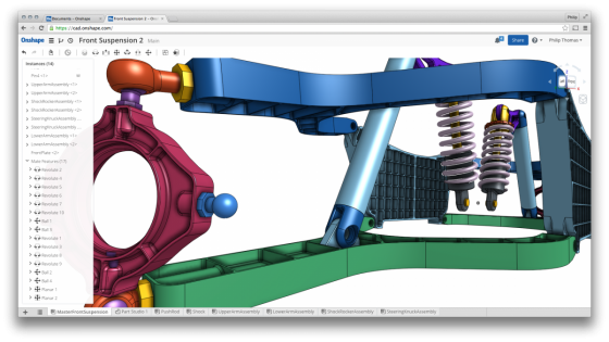MCAD startup Onshape moves from beta testing to commercial release today with more than 400,000 user hours logged since March 2010. (Source: Onshape)