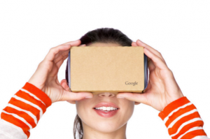 Google Cardboard user