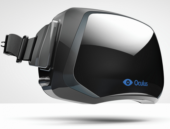 Facebook Oculus Rift HMD. (Source: Facebook) 