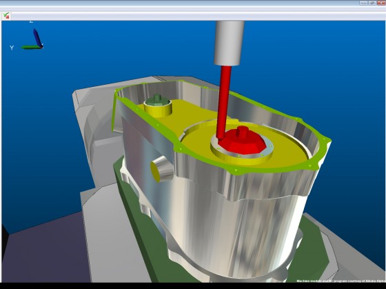 The update to MachineWorks Simulation allows for full simulation of hybrid manufacturing processes. (Source: MachineWorks)