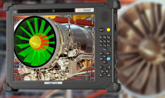 Robocortex Augmentation Pro is one of many new products on the market that combine an existing ruggedized tablet with software customized for each customer. The prior existence of 3D CAD data is a given for any installation. (Source: Robocortex) 