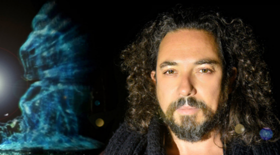 Waterdance and its creator, Eyal Gever. (Source: Eyal Gever)
