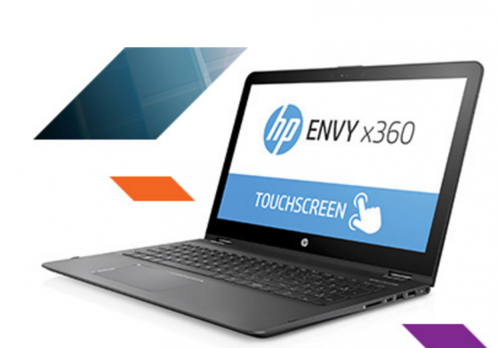 The HP Envy 360x will be one of the first laptops to use the Bristol Ridge APU. (Source: AMD)