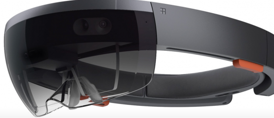 More than a virtual reality head-mounted display, Microsoft says Hololens is an untethered, holographic computer, enabling interaction with high?definition holograms. (Source: Microsoft)