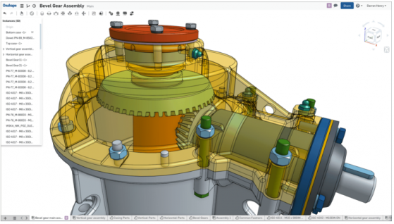 Onshape offers mechanical design from a cloud-based platform that can run in any browser on any Internet-connected device. (Source: Onshape).