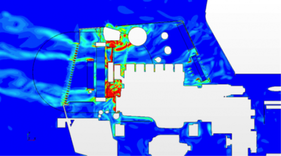 CHN found their existing CFD and FEA tools not up to the task of studying the complexities of acoustics in commercial and agricultural vehicles. (Source: CHN)