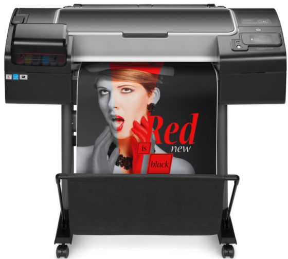 Hp Adds Chromatic Red Ink To New Designjet Z Series Printers • Graphicspeak 6782