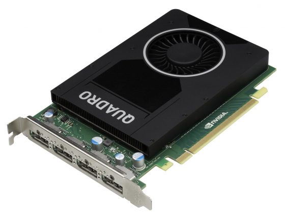 The new mid-range Maxwell-based Quadro M2000. (Source: Nvidia)