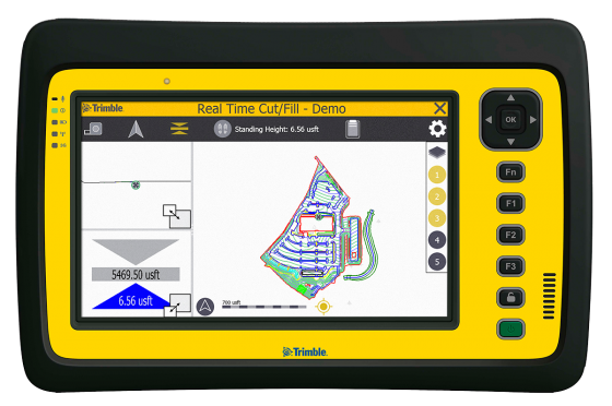 The Trimble SitePulse system combines cad data with geo-tracking and real-time operations data. SitePulse could be one of many Trimble products in both software and hardware to benefit from the new interoperability agreement with Autodesk. (Source: Trimble).