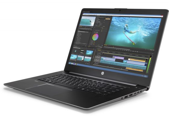 The HP ZBook Studio G3 mobile workstation takes aim at media and entertainment professionals. (Source: HP)