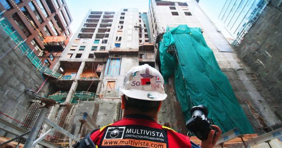 Multivista offers both cloud-based technology and on-site services to document construction progress. (Source: Multivista/Hexagon)
