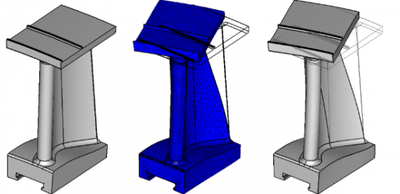 High-quality deformed geometry created by morphing in CADfix 11. (Source: ITI)