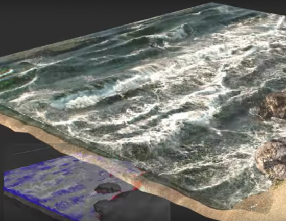 Creating more realistic ocean waves is now possible Chaos Group Phoenix FD for 3ds Max. (Source: Chaos Group)