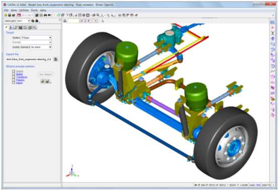 Millbrook Group went from fixing test models by hand to converting them with ITI CADfix Version 11. Now files from a variety of CAD formats are ready for testing in minutes, not days. (Source: ITI)