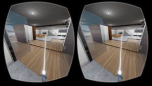An additional button push in Live produces a VR version that can experienced with an HTC Vive or Oculus Rift. (Source: Autodesk)