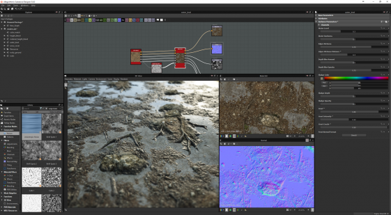 Substance designer экспорт текстур