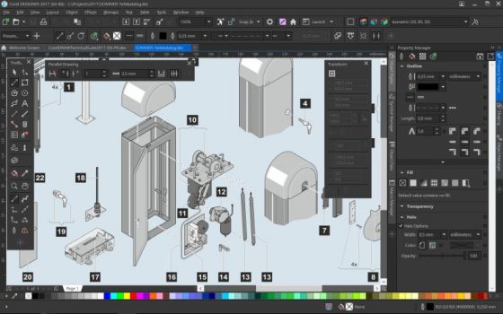 Graphic Design Software Graphics Suite X7 CorelDRAW With Activator