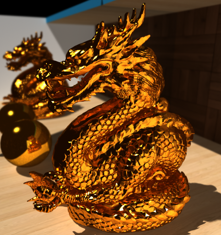 Render dragon and NVIDIA ray tracing