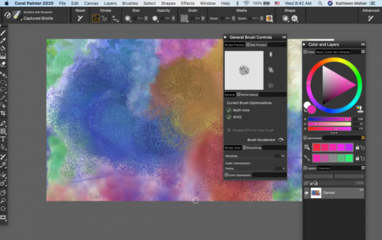 corel painter essentials 5 pattern brushes?