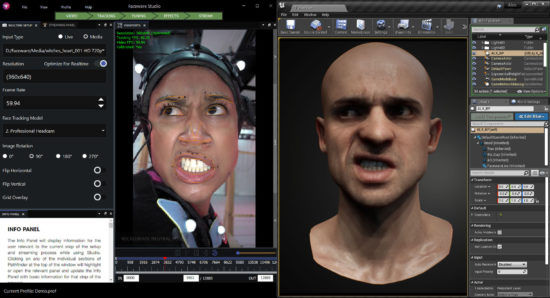 faceware facial mocap