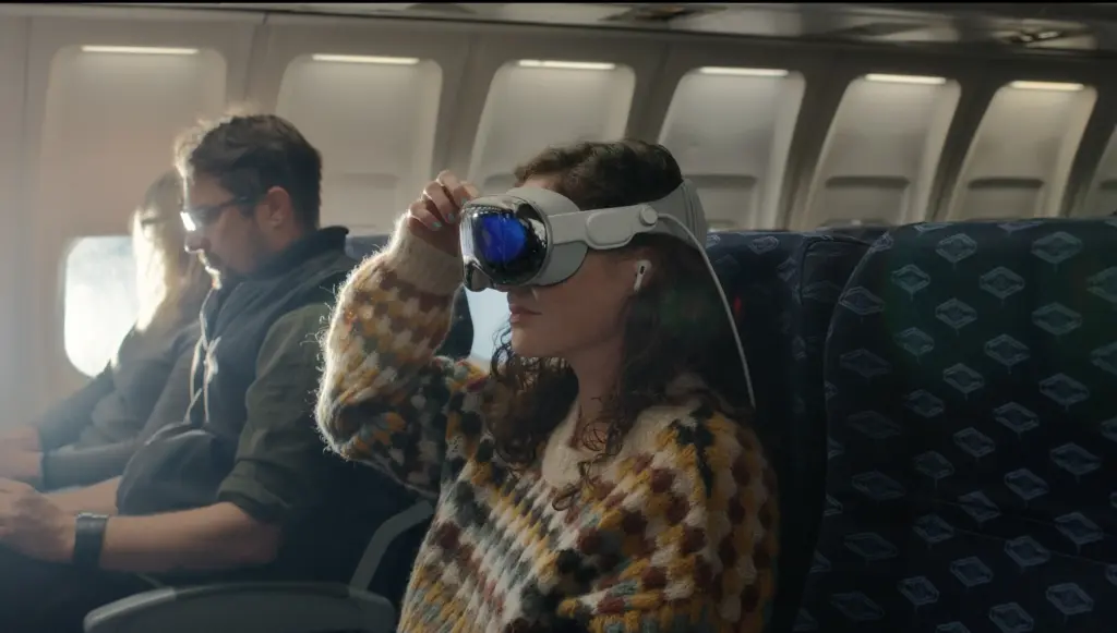 No one will ever wear a Vision Pro on a plane ride.